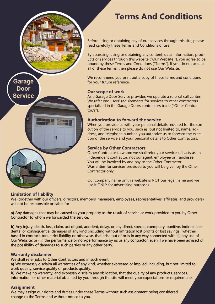 Garage Door Mobile Service San Bernardino, CA 909-438-2119